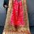 Rani Pink Paithani silk blend Saree