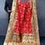 Red Paithani silk blend Saree