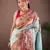 Light Sea Green Paithani silk blend Saree