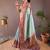 Light Sea Green Paithani silk blend Saree