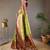 Light Green Paithani silk blend Saree