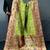 Navy Blue Paithani silk blend Saree