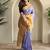 Lavender silk blend Sarees 