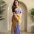 Lavender silk blend Sarees 