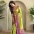 Lime silk blend Sarees 
