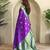 Plum silk blend Sarees 