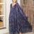 Brinda Blue Bandhani Suit Set Stylish Suit Set With Dupatta
