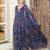 Brinda Blue Bandhani Suit Set Stylish Suit Set With Dupatta