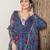 Brinda Blue Bandhani Suit Set Stylish Suit Set With Dupatta