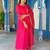 Blooming Pink Color  Suit Set Wedding Wear Suit Set Summer Wear