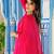Blooming Pink Color  Suit Set Wedding Wear Suit Set Summer Wear
