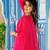 Blooming Pink Color  Suit Set Wedding Wear Suit Set Summer Wear