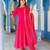 Blooming Pink Color  Suit Set Wedding Wear Suit Set Summer Wear