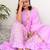 Lavender Color Suit Set With Dupatta Festival Wear New Design Dress