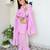 Lavender Color Suit Set With Dupatta Festival Wear New Design Dress