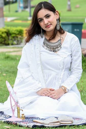 White Gotta Work Suit Set New Designer Suit Set Festival Wear Beautiful Dress