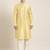 Yellow embroidered kurta pajama