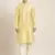 Yellow embroidered kurta pajama