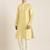 Yellow embroidered kurta pajama