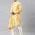 Yellow drape kurta pajama