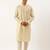 Yellow embroidered kurta pajama