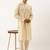 Yellow embroidered kurta pajama