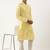 Yellow embroidered kurta pajama