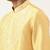 Yellow embroidery angrakha kurta pajama