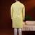 Yellow chikankari kurta pajama