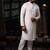 Off white cotton kurta pajama