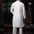 Off white cotton kurta pajama