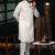 Off white cotton kurta pajama