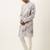 Grey sequin embroidery kurta pajama