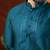 Teal embroidery kurta pajama