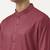 Scarlet red asymmetrical  cotton kurta pajama