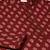 Red block printed kurta pajama
