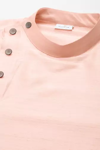 Dark pink drape kurta pajama