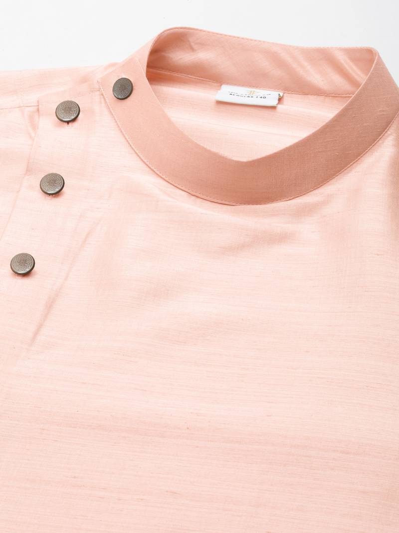 Dark pink drape kurta pajama