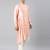 Dark pink drape kurta pajama
