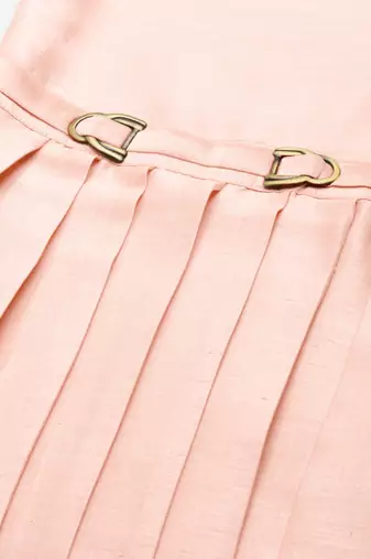 Dark pink drape kurta pajama