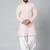 Baby pink gota embroidery kurta pajama