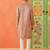Brown embroidered kurta pajama