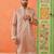 Brown embroidered kurta pajama