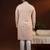 Peach chikankari kurta pajama