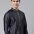 Navy banarasi fesive kurta pajama