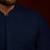 Navy blue chikankari kurta pajama