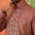 Satin printed kurta pajama