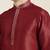 Maroon embroidered kurta pajama