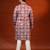 Maroon tie dye kurta pajama