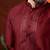 Maroon embroidery kurta pajama